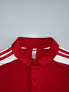 Adidas Squadra 21 Aeroready 3-Stripes Football Polo T-Shirt  Red/White (L)