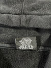 Stüssy Basic Zip Hoodie Black Made in USA (S)