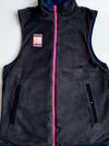 Adidas Originals Adventure Reversible Fleece Vest – Charcoal x Navy (S)
