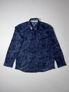 Tommy Hilfiger | Navy Palm Leaf Print Shirt New York Fit (XL)