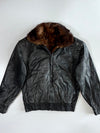 Premium Original Pure Leather Jacket (Detechable Furr Lining) (M)
