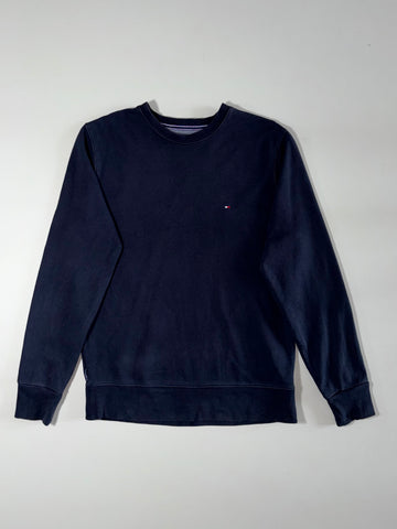 Tommy Hilfiger Navy Crewneck Sweatshirt – Vintage Fit (M)
