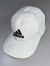 Adidas White Performance Cap (Adjustable)