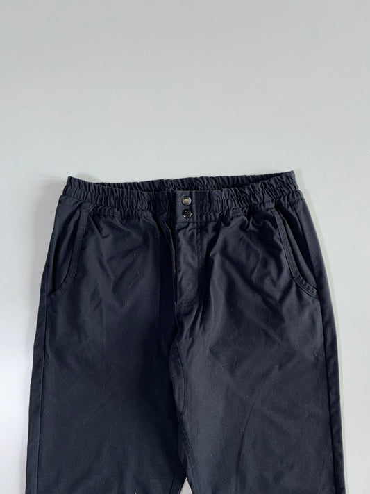 Nike Black Shorts with White Side Piping (W:32|L:38)