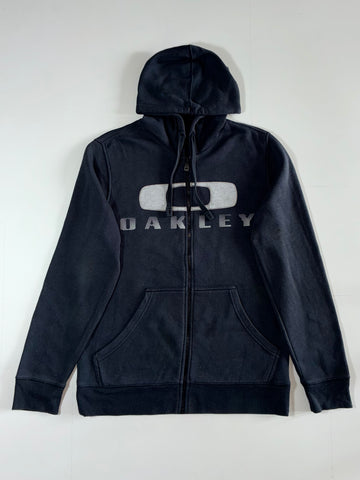 Oakley Big Logo Full Zip Hoodie Black Men’s (M)