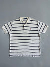 Polo by Ralph Lauren | Striped Polo White/Navy | (3XL)