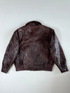 Vintage Premium Original Bomber (Detechable Arms) Leather Jacket (2XL)