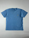 Carhartt WIP Chase Logo T-Shirt – Sky Blue (L)