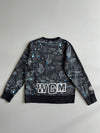 BAPE Galaxy Camo Shark Crewneck Sweatshirt (S)