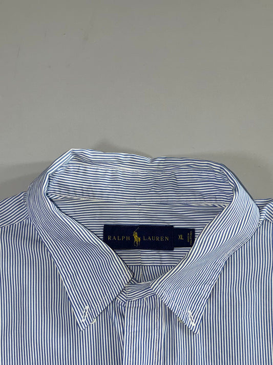Ralph Lauren Blue Stripe Shirt (2XL)
