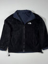 Vintage The North Face Navy Reversible Fleece Jacket (S)
