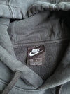 Nike Black Embroidered Swoosh Pullover Hoodie – Essential Fleece (XL)