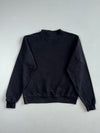 Champion Eco Authentic Black Blank Crewneck Sweatshirt (S)