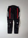 Dainese Black & Red Motorcycle Racing Pants with Knee Sliders (W:32)(L:37)