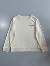 Champion | Elite Script Logo Crewneck Sweatshirt Cream | (L)