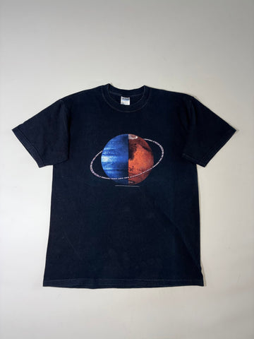 Red Hot Chili Peppers Stadium Arcadium Planet Graphic T-Shirt – Black (L)