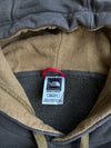 The North Face Brown Embroidered Logo Hoodie (2XL/3XL)