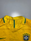 Nike | Brazil CBF Home Jersey 2016 | Yellow/Green (L)