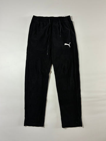 Puma Black Logo Straight-Leg Track Pants (W:31) (L:40)