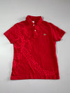 Lacoste x Michael Young "Plastic Polo" Croc Scale Polo – Red (M)