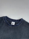 Nike Big Swoosh Black Fleece Crewneck Sweatshirt(Xl)