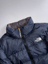 The North Face 550 Puffer Jacket Black Nuptse-Style Down Puffer Jacket (M)