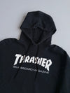Thrasher | Black Skateboard Magazine Hoodie | (XL)