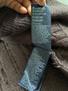 Tommy Hilfiger | Chocolate Brown Cable Knit Cardigan | (M)
