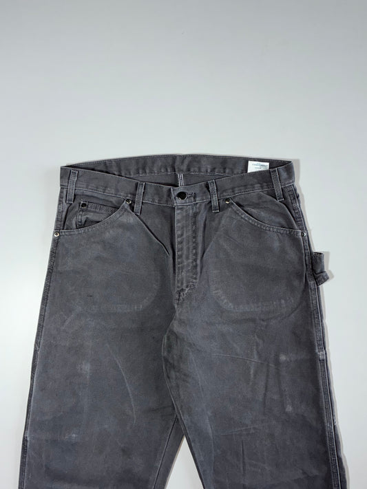 Dickies Carpenter Style Grey Cotton Pants (W:34|L:41)