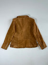 The Outerwear Premium Original Suede Leather Jacket Women’s (L)