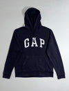 Gap Arch Logo Pullover Hoodie – Navy Blue (S)