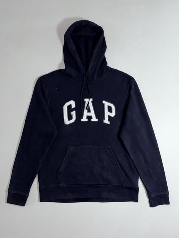 Gap Arch Logo Pullover Hoodie – Navy Blue (S)