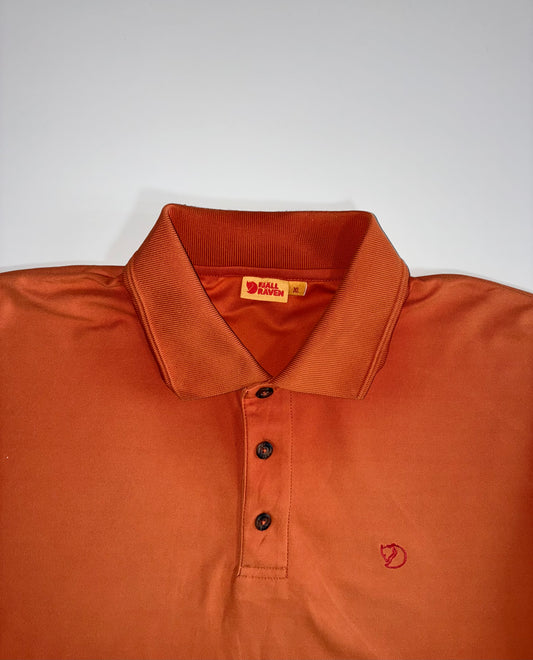 Fjällräven Pique Polo Shirt – Burnt Orange (2XL)