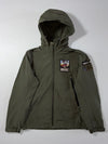 Jeep 41 Embroidered Patch Hooded Jacket Detachable Cap (M)