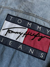 Vintage Tommy Jeans Light Wash Denim Trucker Jacket (XL)