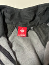 Vintage Engelbert Strauss Grey Black Fleece Zip-Up Jacket (XS)