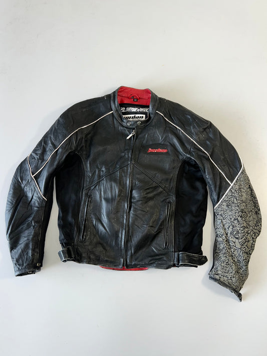 !                                                                                                                                                                                                       Johdan Original Pure Original Leather Riding Jacket (M)