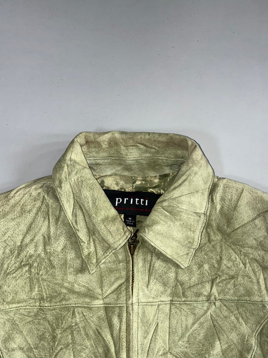 Pritti Premium Original Leather Jacket (M)