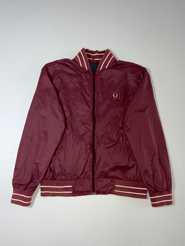 Fred Perry Laurel Wreath Lightweight Bomber Jacket – Burgundy (M/S)