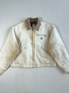 Vintage Carhartt Cream  Detroit Work Jacket (2XL)