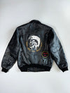 Vintage 90s By Diesel New World Base “Only The Brave” Leather Bomber Jacket (XL)