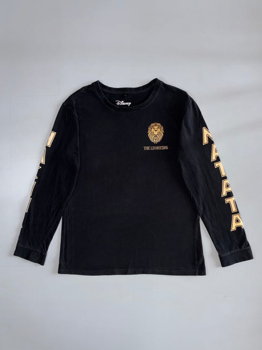 Disney The Lion King “Hakuna Matata” Long Sleeve Tee – Black (L)