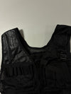 Black Multi-Pocket Tactical Utility Vest (M)