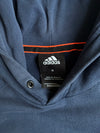Adidas Performance Essentials Logo Navy Pullover Hoodie(M)