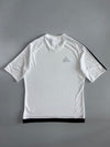 Adidas Climalite Estro 15 Short Sleeve Football Jersey — White/Black (L)