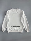 Spyder x Eurosport | Spider Logo Crewneck Sweatshirt | White (M)