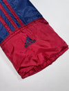 Vintage Adidas Reversible Puffer Jacket  Navy Maroon 3-Stripes (L)