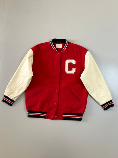 !                               Zara Original Varsity Jacket Leather Sleeves (S/M)