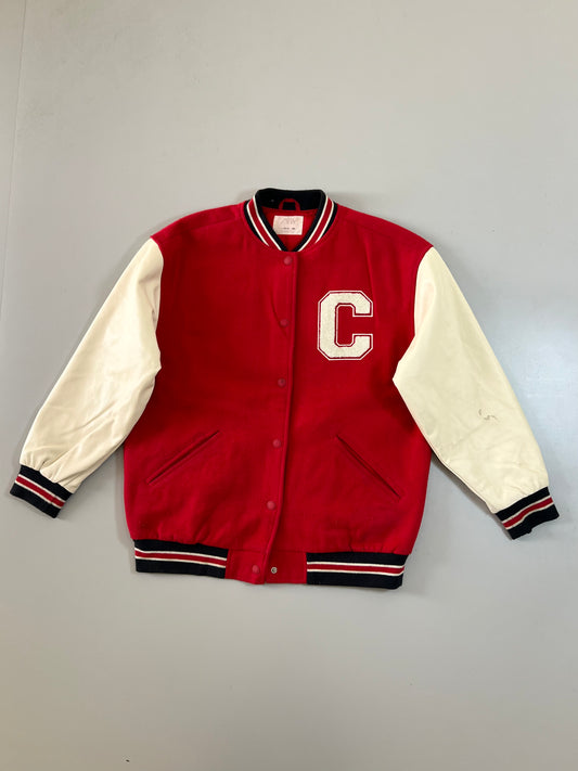 !                               Zara Original Varsity Jacket Leather Sleeves (S/M)