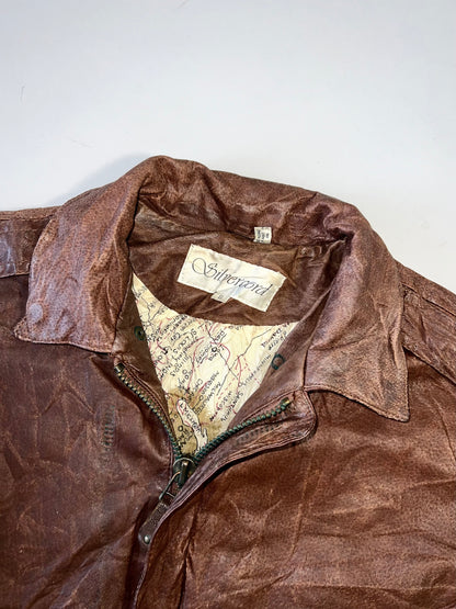 Z  Silvercord Premium Original Leather Jacket (S/M)